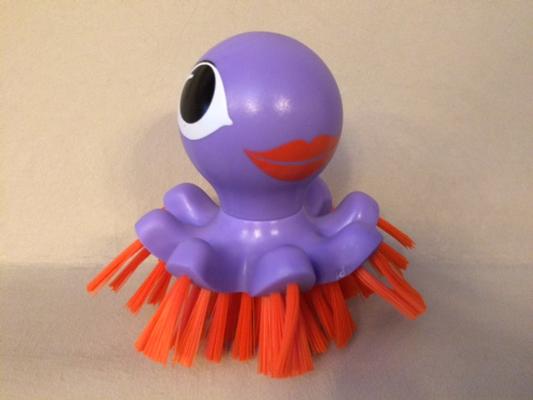 Alien Octopus Scrubbing Brush