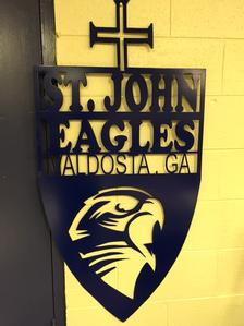SJS Spirit Logo - Metal Sign (Indoor/Outdoor)