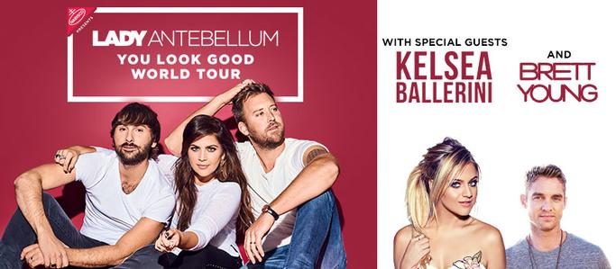 (2) Tickets (section 3) to see Lady Antebellum live on July 23, 2017 at Bank of New Hampshire Pavilion (formerly The Meadowbrook) in Gilford NH, with transportation courtesy of Granite State Tickets and Feliciano Limousine. 