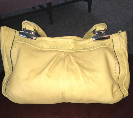 B. Makowsky Leather Handbag