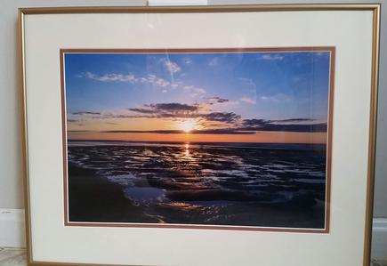 Framed Print of Sunrise Over Ogunquit Beach