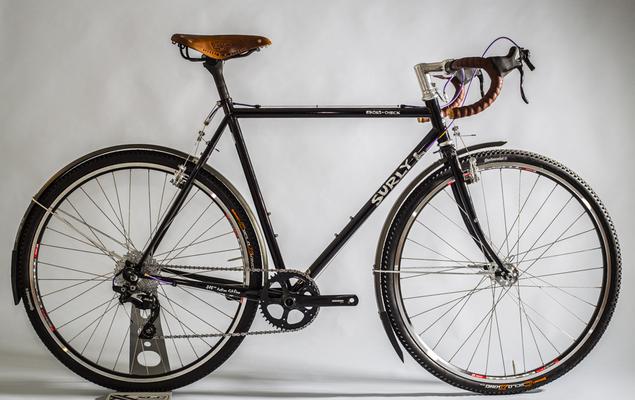 Custom-built Surly Cross-Check Bicycle