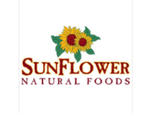 $25 Gift Certificate for Sunflower Natural Foods in Waterbury and tote bag
