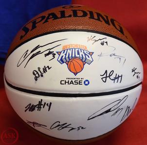 Westchester Knicks Autographed Ball