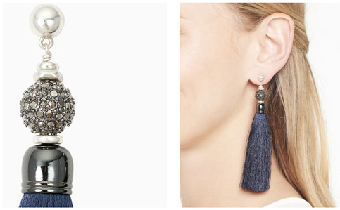 Stella & Dot Jewelry - Trove Tassel Earrings and Trove Stretch Bracelets