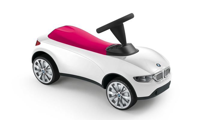 BMW Baby Racer III - White/Raspberry