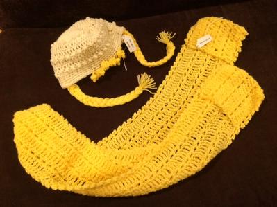 Crochet Scarf and hat