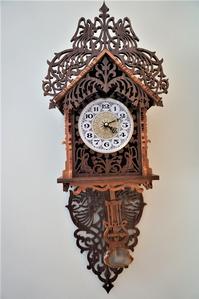 Handcrafted Guardian Angel Clock
