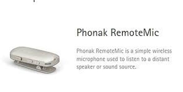 Phonak RemoteMic 