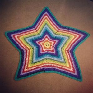Handcrafted Star Baby Blanket