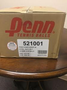 1 Case Penn Tennis Balls