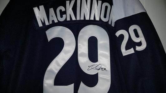 Signed MacKinnon Jersey