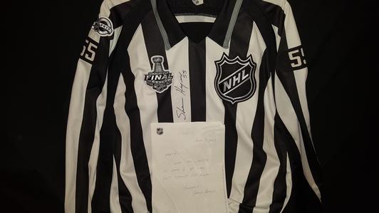 NHL Referee Jersey worn in Game 6 of the 2017 Stanley Cup Final