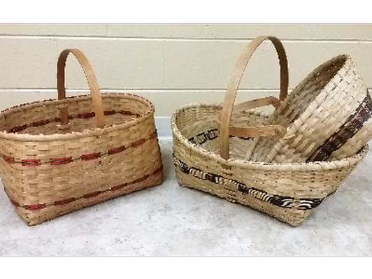Handcrafted baskets
