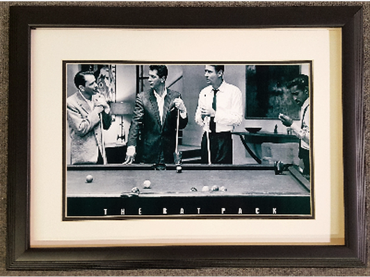 THE RAT PACK PLAYING POOL