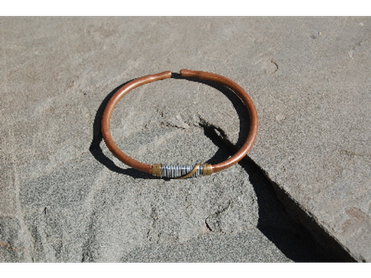 Handcrafted copper bracelet