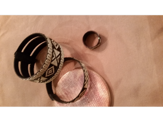 Woven Bracelets and ring