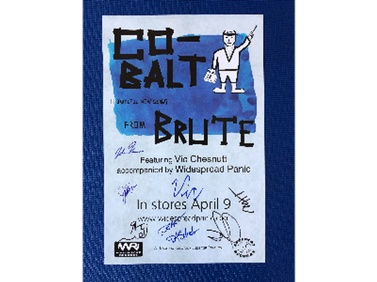 Brute cd of "Co-Balt" plus autographed poster