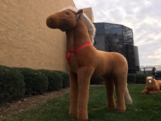 Life Size Wells Fargo Pony - Bridget