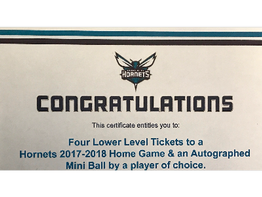 Charlotte Hornets Home Game Package 