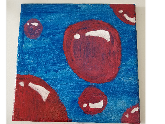 "Bubble Gum-ish Vibes" Tile