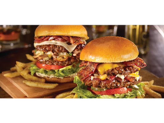 4 free burger/salad/sandwich cards and 1 free appetizer cards