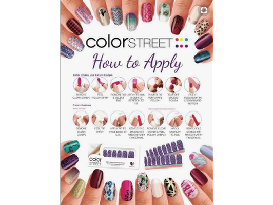 Two Full Sets of ColorStreet nail polish strips