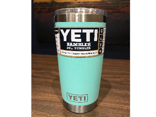 YETI Rambler Tumbler, Stainless Steel, 20 oz with CFM logo