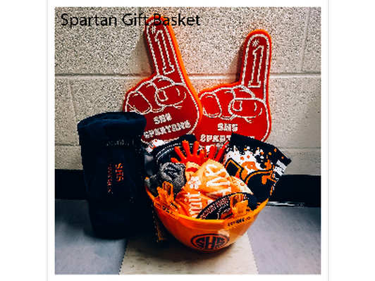 Summit High School Spartan Spirit Basket