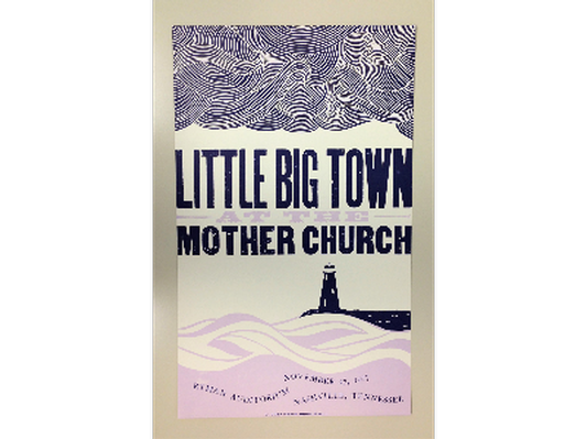 Little Big Town Mother Church poster