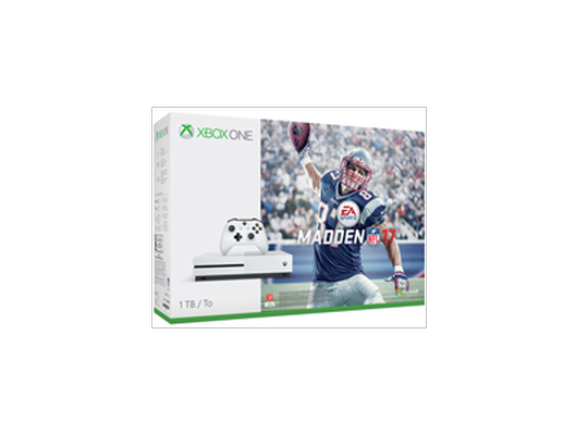 Xbox One S Madden NFL 17 1TB Console Bundle