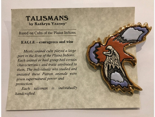 Eagle Talisman Pin