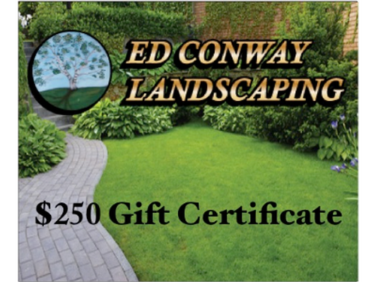 Biddingowl Holy Name Parish School Auction Ed Conway Landscaping 250 Gift Certificate