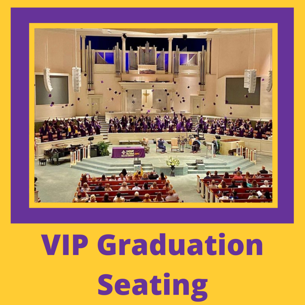 CDS Graduation - VIP Seating