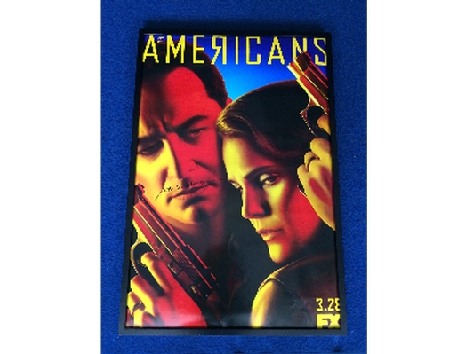 Signed Poster for The Americans
