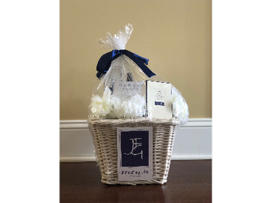 J&F Gemelli Gift Basket - $55 gift certificate & Orbe hair products