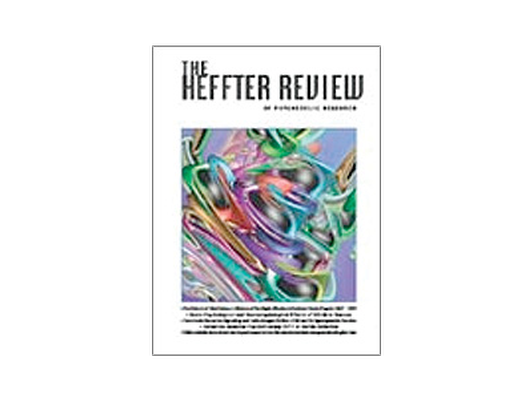 Journal - The Heffter Review of Psychedelic Research, Vol 2, Signed by Authors