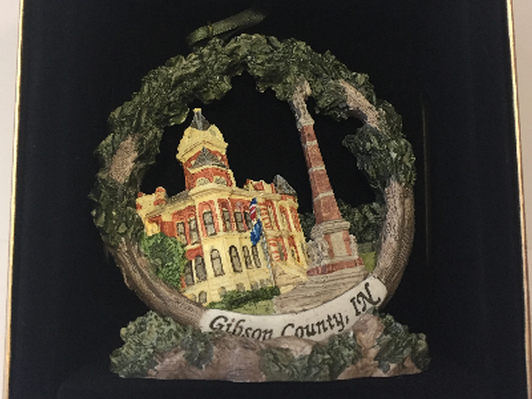 Gibson County Courthouse Ornament