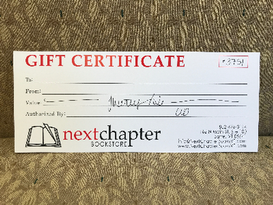 $25 Gift Certificate from Next Chapter Bookstore