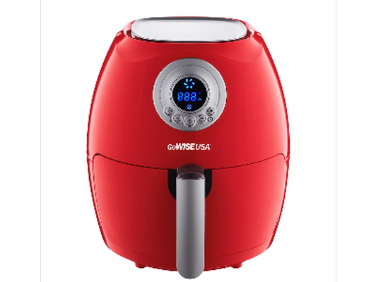 2.75-Quart Digital Air Fryer (Chili Red) by GoWISE USA
