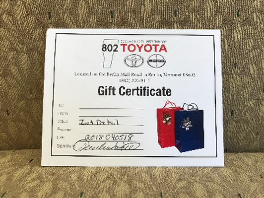 Voucher: Car Detailing from 802 Toyota