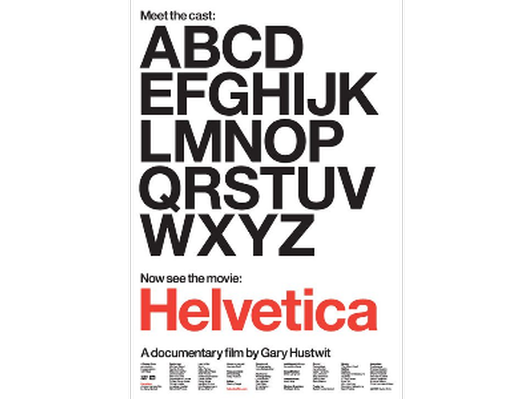 Helvetica Movie Poster 