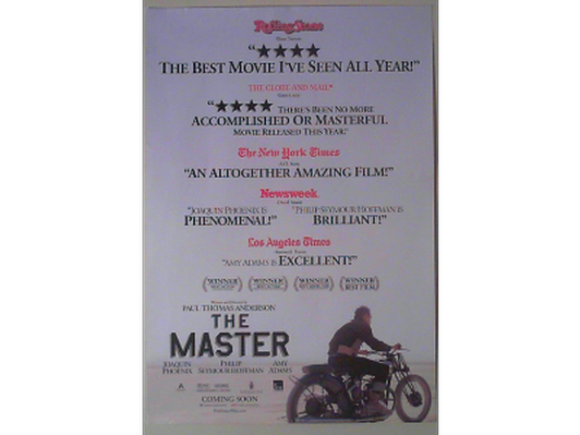 The Master Movie Poster 