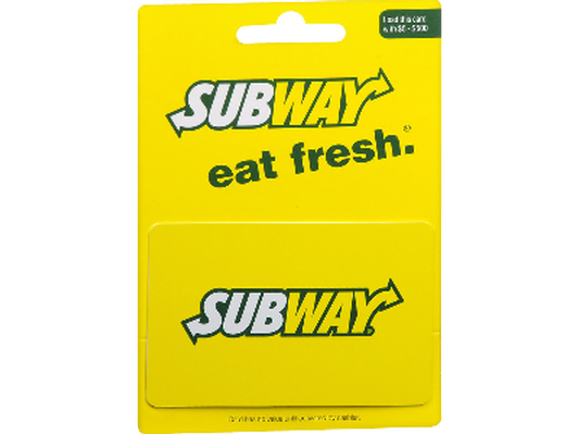 $25 Gift Card to Subway