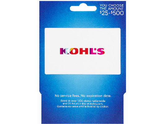 $50 Gift Card to Kohl's
