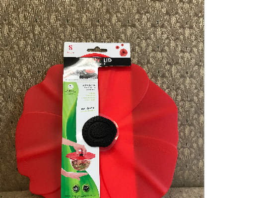 9" Silicone Poppy Lid by Charles VIancin