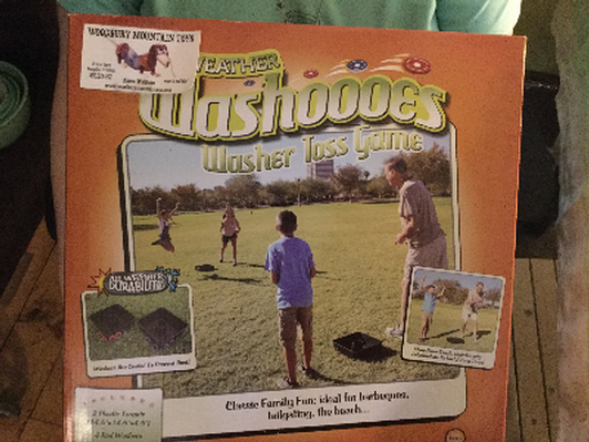 Washoooes - Toss Game from Woodbury Mountain Toys