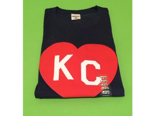 Charlie Hustle - Navy with Red KC Heart