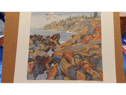 Watercolor - Acadia National Park