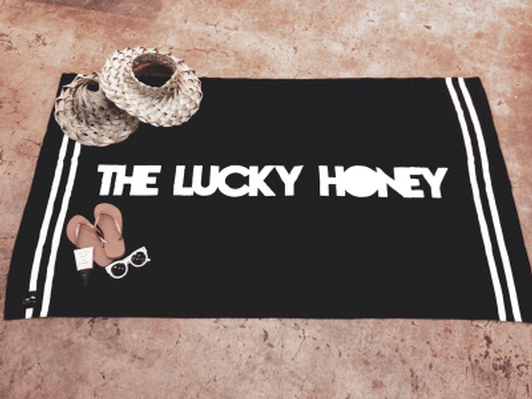 The Lucky Honey Beach Towel 